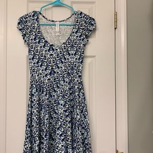 Aeropostale Geometric Patterned Skater Dress